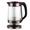 RAF European standard cross-border household high borosilicate glass electric kettle, blue light electric teapot, health pot, multi-functional tea brewing Item Picture